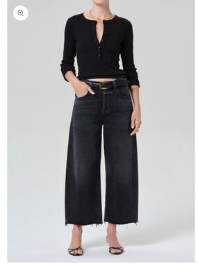 Citizens of Humanity Ayla Raw Hem Crop